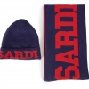 immagine 0 di Trussardi junior set cappellino + sciarpa