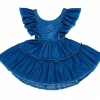 immagine 0 di Abitino in denim baby 2-7 anni