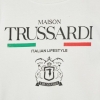 immagine 2 di Trussardi junior felpa garzata bianco