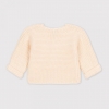 immagine 1 di Cardigan Petit Bateau in tricot, panna