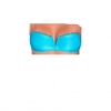 immagine 3 di Bikini Fascia Slip Fiocchi Ricamo Cristalli