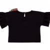 immagine 1 di T.shirt in cotone bimba con logo di strass