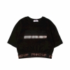 immagine 0 di Pinko Up t.shirt crop con maniche 3/4 8-14 anni