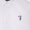 immagine 5 di Trussardi camicia  bianca e azzurra nuova collezione 2-16 anni