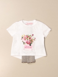 T.shirt mezza manica con particolari animalier 1