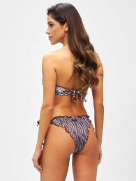 Bikini fascia e slip nodi brasiliano regolabile Frou Frou 2