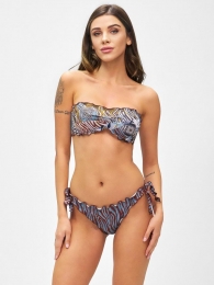 Bikini fascia e slip nodi brasiliano regolabile Frou Frou 1