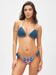 Bikini Triangolo e slip laccetto brasiliano regolabile F**k 1