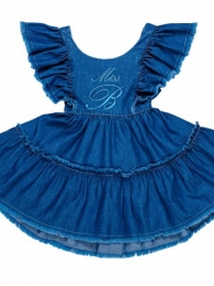 Abitino in denim baby 2-7 anni 1