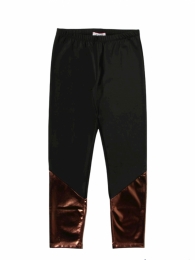 Pinko leggings nero e bronzo 8-14 anni 1