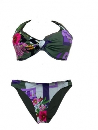 Bikini con ferretto double in coppa D Made in Italy 2