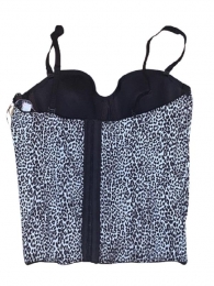 Bustier sottogiacca stampa animalier 2