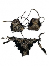 Bikini triangolo animalier 1