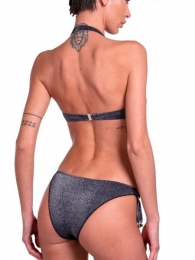 Bikini Fascia Slip Fiocchi Ricamo Cristalli 2