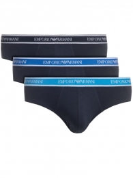 Tri-pack slip uomo blu 1