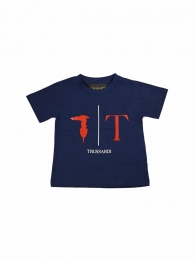 T.shirt mezza manica blu 1