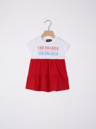 Trussardi junior abitino neonata 6-36 mesi in cotone 1