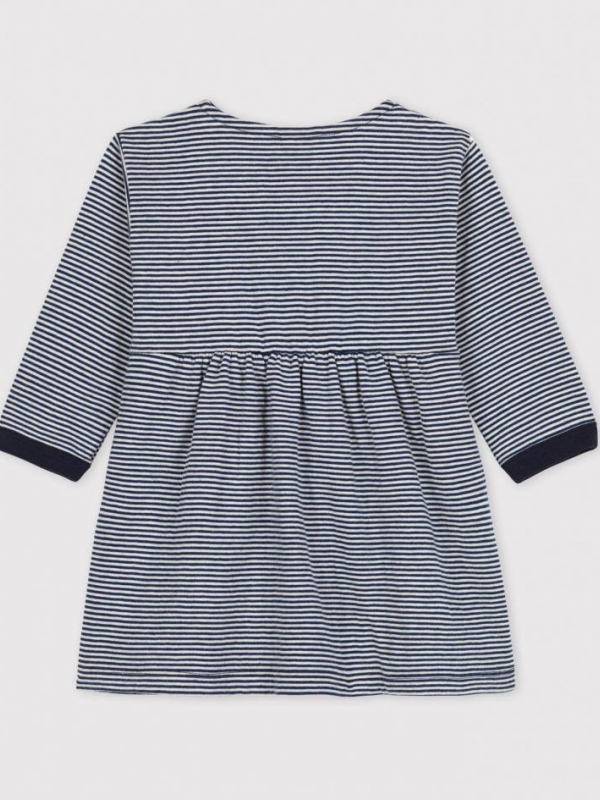 Abitino a righe neonata Petit Bateau 2