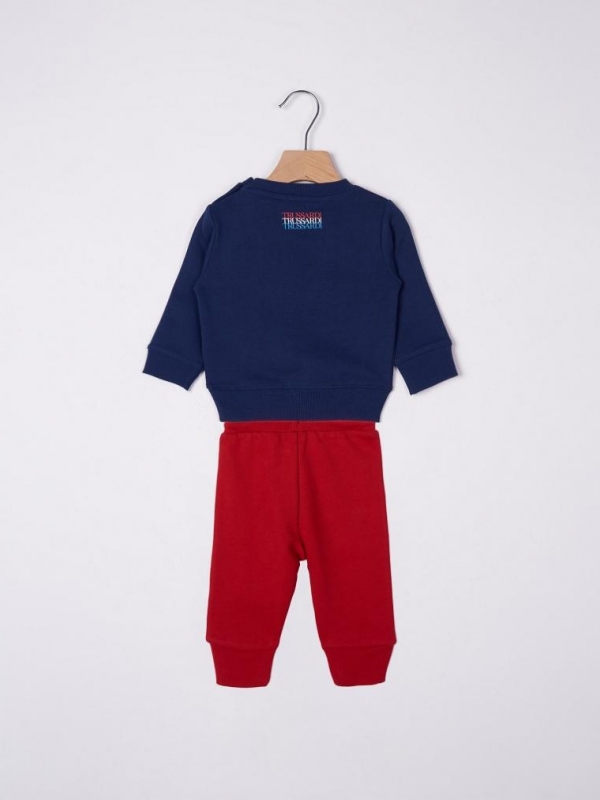 Trussardi junior completo/tuta in felpa 6-36 mesi                                   new season 2