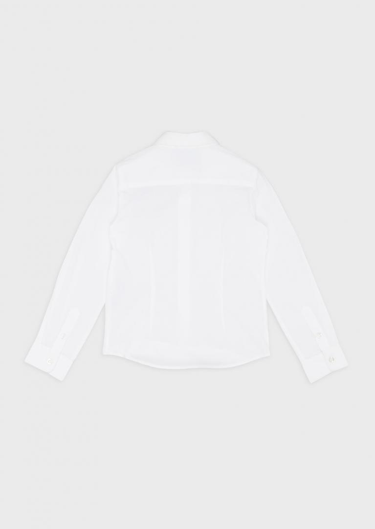 immagine 1 di Emporio Armani junior camicia classica in popeline stretch