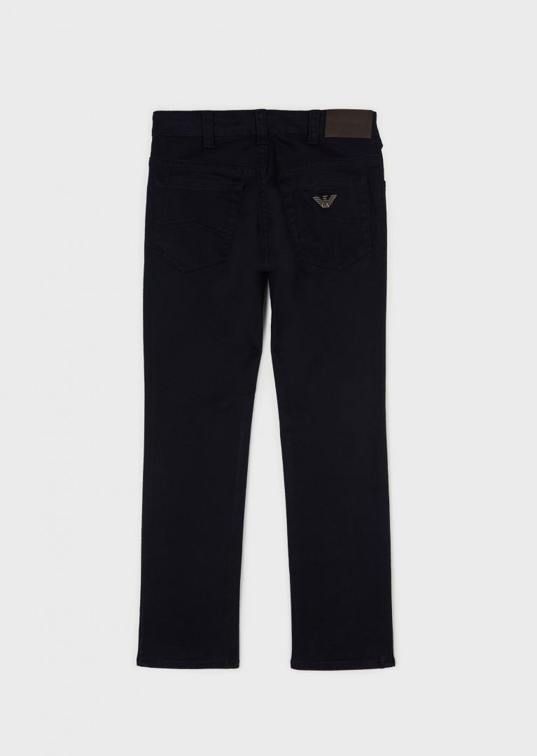 immagine 1 di Emporio Armani junior pantalone blu 5 tasche 4-16 anni