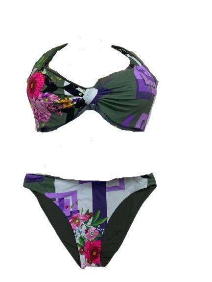 immagine 1 di Bikini con ferretto double in coppa D Made in Italy