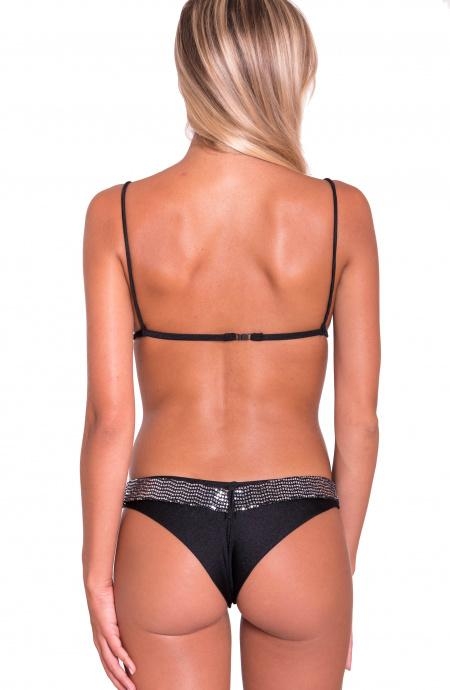 immagine 2 di Bikini triangolo imbottito slip culotte full specchietti