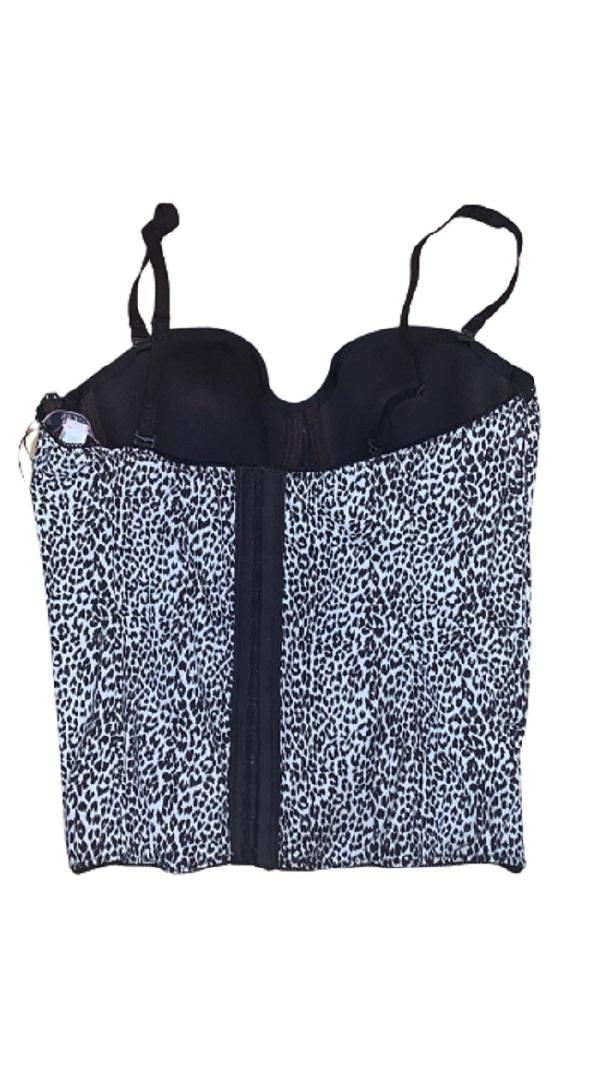 immagine 1 di Bustier sottogiacca stampa animalier