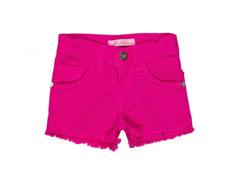 immagine 0 di Short in denim colore fuxia