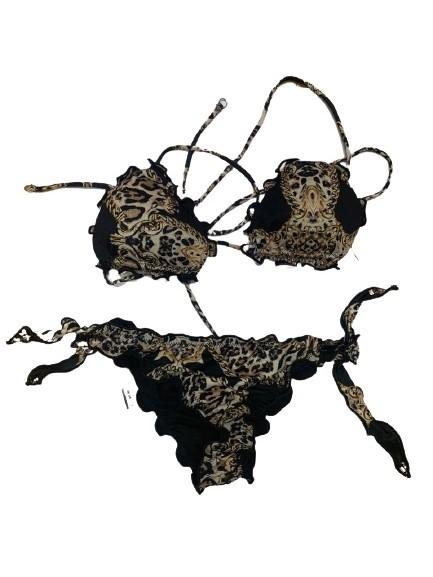 immagine 0 di Bikini triangolo animalier