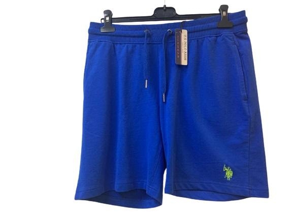 immagine 0 di Pantaloncino in felpa 100% cotone colore royal