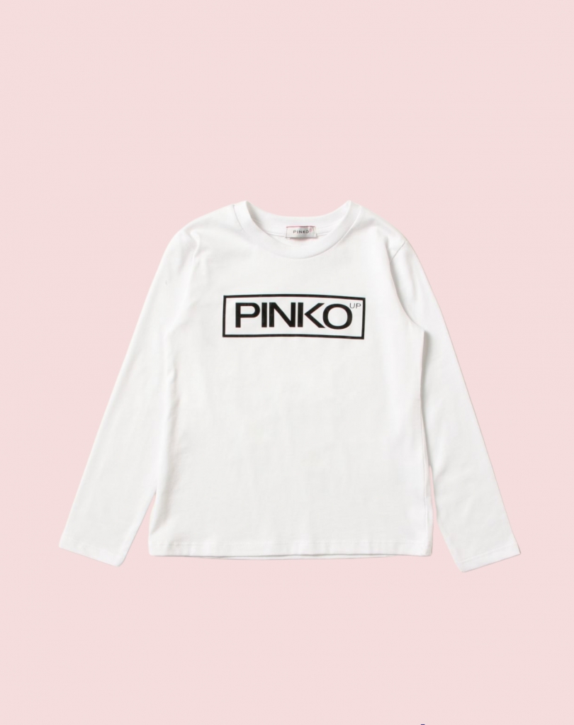 immagine 0 di Pinko Up t.shirt in cotone bianca o nera