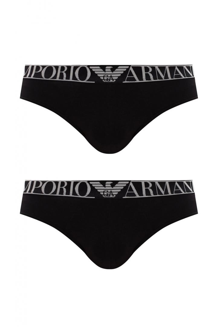 immagine 0 di Bi-pack di slip uomo elastico logato