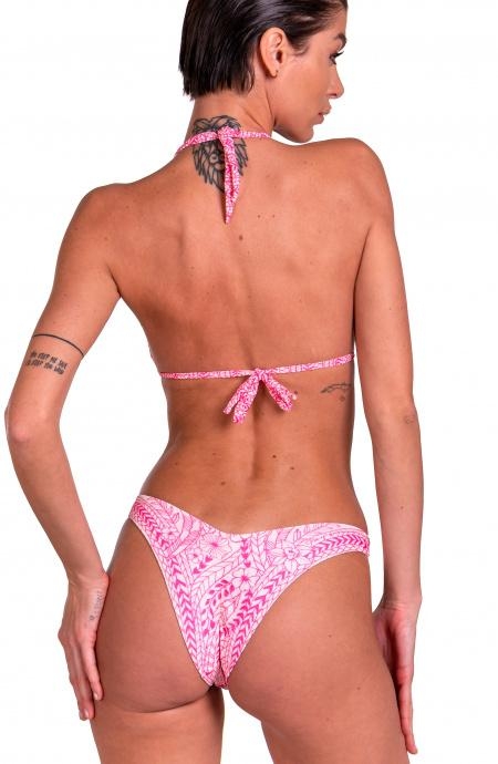 immagine 2 di Bikini Triangolo Imbottito Slip Sgambato Etnic Flower