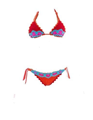 immagine 1 di bikini triangolo con slip brasiliano