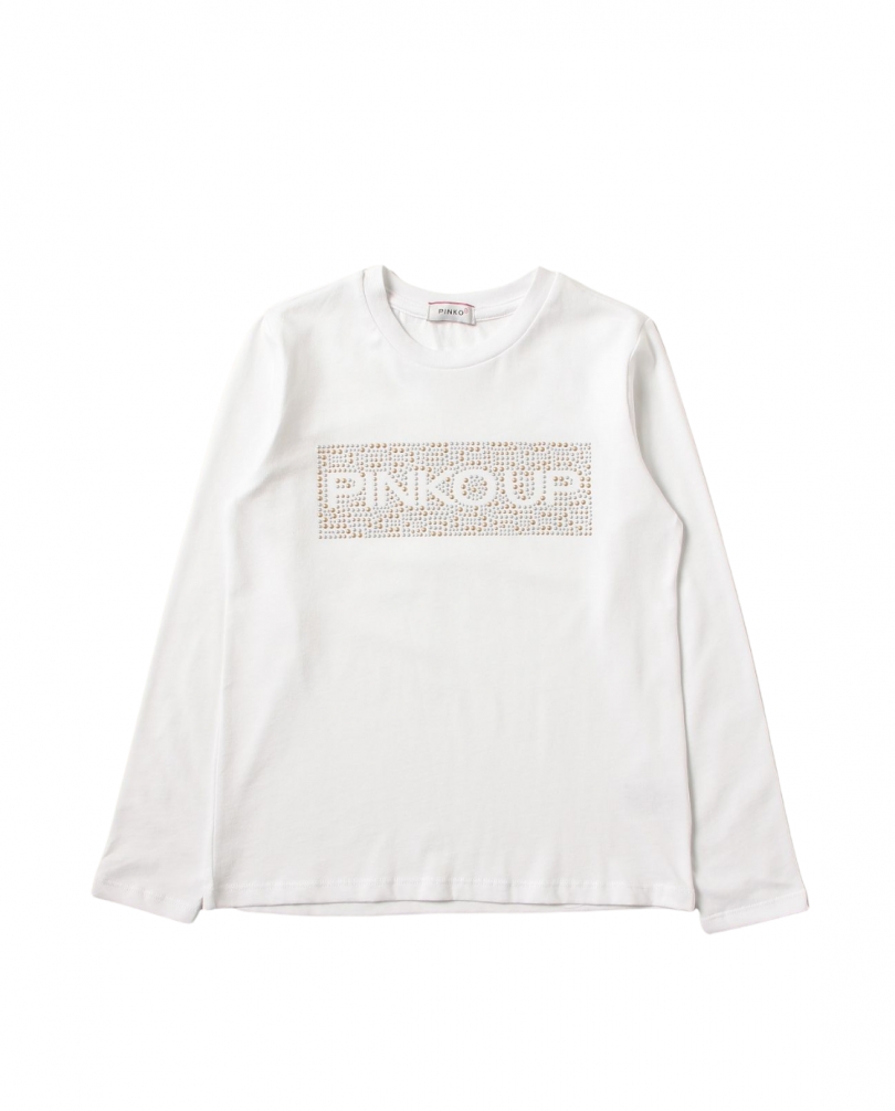 immagine 0 di Pinko Up t.shirt in cotone bianca o nera