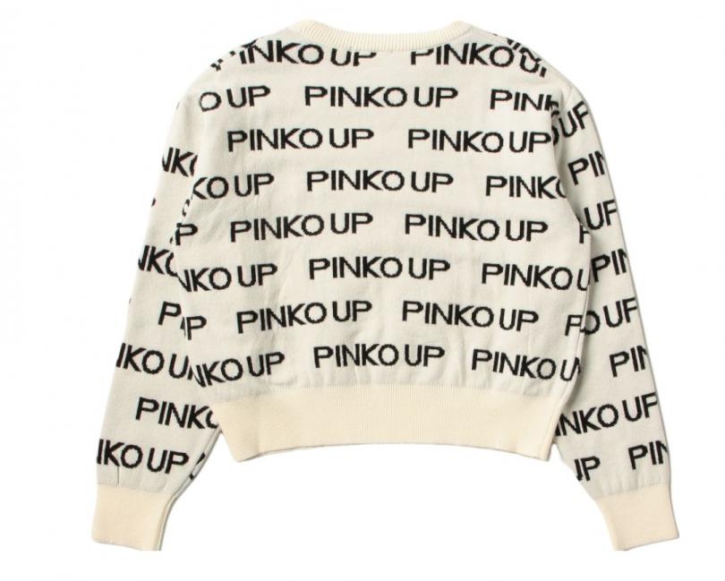 immagine 1 di Pinko maglia logo all over in viscosa
