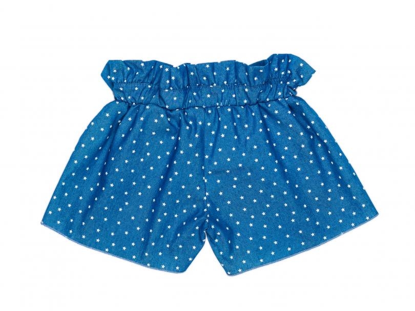 immagine 1 di Short neonata stampa stelle Made in Italy