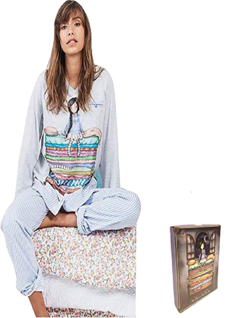 immagine 0 di Pigiama donna in cotone