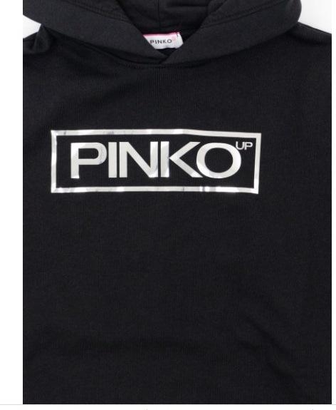 immagine 2 di Pinko up abito in felpa nero